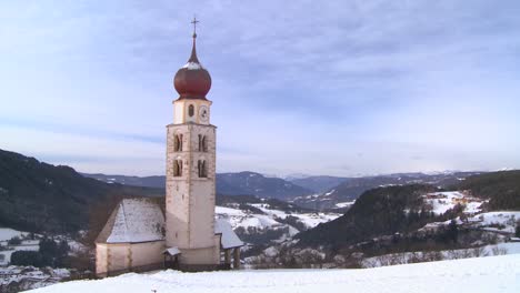 An-Eastern-church-in-a-snowbound-Tyrolean-village-in-the-Alps-in-Austria-Switzerland-Italy-Slovenia-or-an-Eastern-European-country-3