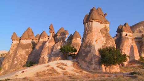 Bizarre-geological-formations-at-Cappadocia-Turkey