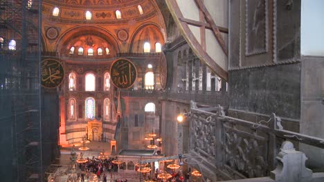 The-spacious-of-the-famouns-of-Hagia-Sophia-Mosque-in-Istanbul-Turkey