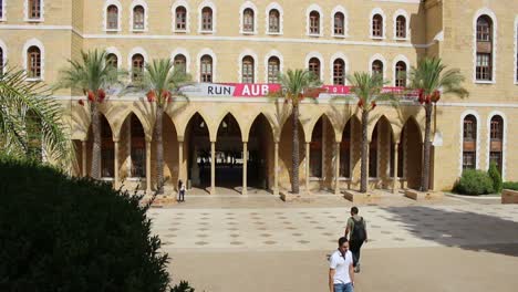 Administration-buildings-at-the-American-University-of-Beirut-in-Lebanon