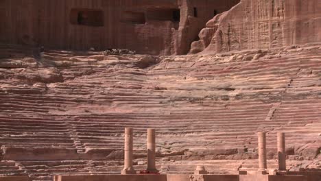 Sheep-and-goats-walk-around-the-ancient-amphitheater-in-Petra-Jordan