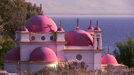 A-beautiful-Christian-monastery-beside-the-Sea-of-Galilee-in-israel-2