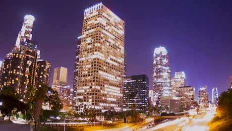 A-beautiful-time-lapse-shot-of-downtown-Los-Angeles