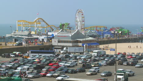 The-amusement-park-at-the-pier-in-Santa-Monica-California