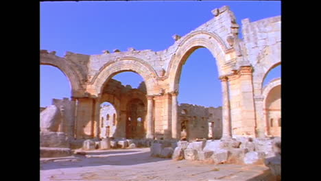 Die-Kirche-Der-Heiligen-Simeon-Styliten-In-Syrien-Im-Jahr-1996