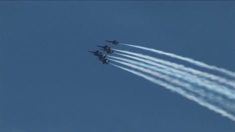 Six-Blue-Angels-jets-fly-in-formation