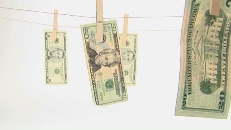 Money-hangs-on-a-clothesline-1