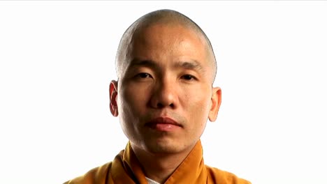 A-Buddhist-monk-wearing-an-orange-robe-