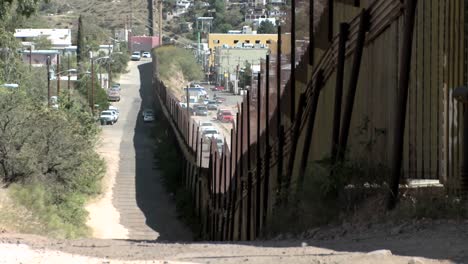 A-large-fence-separates-a-border-community