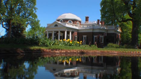 The-Monticello-estate-of-Thomas-Jefferson-in-Virginia