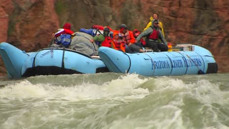 A-rafting-expedition-heads-down-the-Colorado-River-in-the-Grand-Canyon
