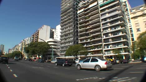 Buenos-Aires-Argentina--traffic-from-vehicle-with-pov-from-taxi