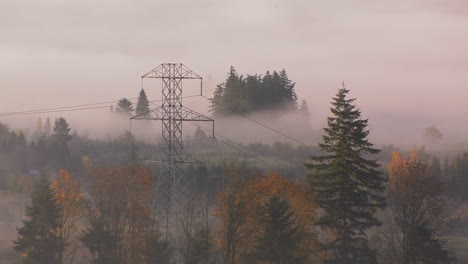 High-tension-power-lines-in-the-fog