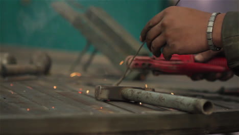 A-worked-does-spot-welding-in-a-metal-shop-in-Afghanistan