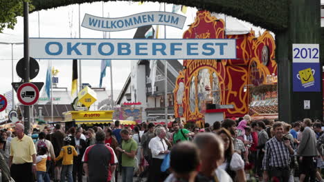 Establishing-shot-of-Oktoberfest-in-Germany