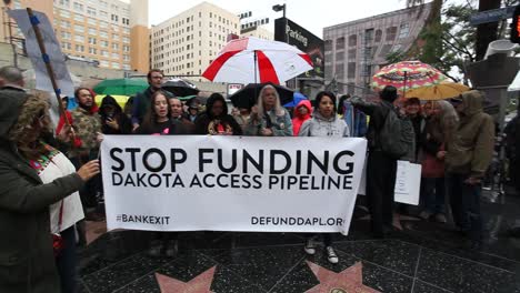 Native-Americans-in-Hollywood-marching-and-chanting-against-the-Dakota-access-pipeline-2