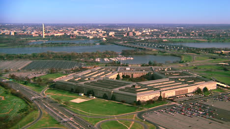 Aerial-over-the-Pentagon-in-Washington-DC
