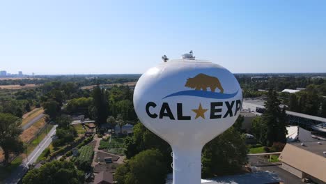 An-Excellent-Aerial-Shot-Of-The-Water-Tower-In-Sacramento-California-1