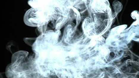 White-smoke-flows-through-the-air