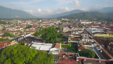 Beautiful-aerial-shot-over-the-colonial-Central-American-city-of-Antigua-Guatemala-17