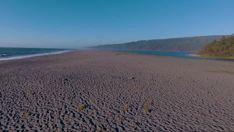 An-aerial-over-a-generic-beach-along-the-coast-of-Central-California