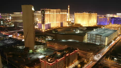 Lights-illuminate-the-city-of-Las-Vegas-at-night