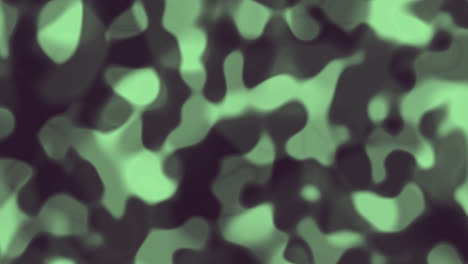 Looping-animations-of-a-light-teal-and-black-liquid-camouflage-like-pattern