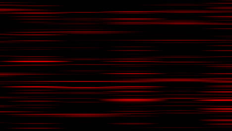 Looping-animation-of-red-and-black-horizontal-lines-oscillating
