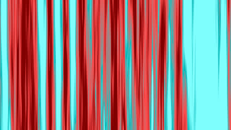 Looping-animation-of-aqua-and-red-vertical-lines-oscillating