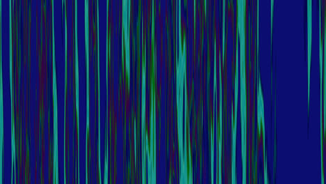 Looping-animation-of-blue-aqua-green-and-purple-vertical-lines-oscillating
