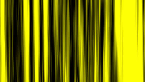 Looping-animation-of-black-and-yellow-vertical-lines-oscillating