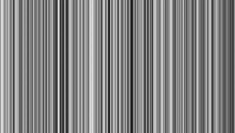 Looping-animation-of-black-gray-and-white-vertical-lines-oscillating
