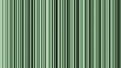 Looping-animation-of-black-gray-white-and-green-vertical-lines-oscillating