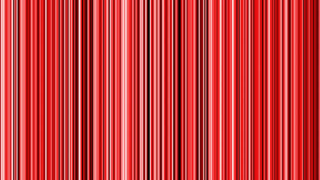 Looping-animation-of-black-red-and-white-vertical-lines-oscillating