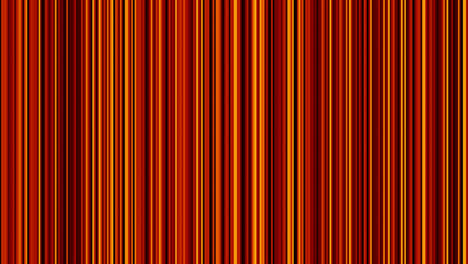 Looping-animation-of-black-red-and-yellow-vertical-lines-oscillating