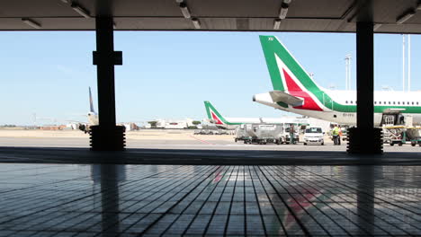 Rome-Airport-Outside