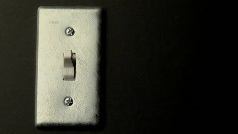 A-light-switch-sits-in-the-on-position