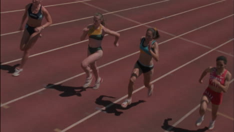 A-group-of-women-run-a-race