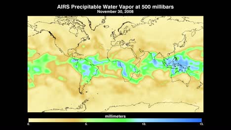 Nasa-Map-Indicates-Levels-Of-Water-Vapor-In-The-Air-In-Millibars