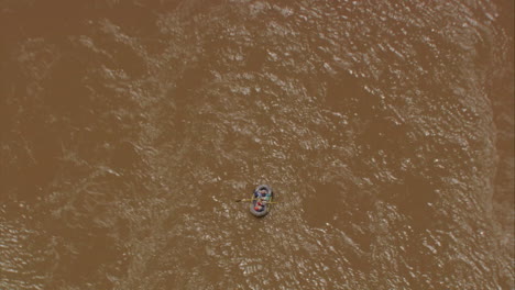 Pull-Back-From-Rafters-In-The-Grand-Canyon-From-Directly-Above