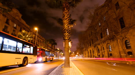 Barcelona-Night-timelapse