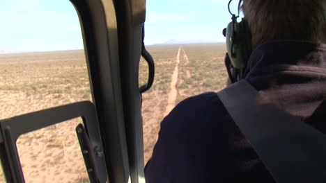 The-Us-Border-And-Customs-Protection-Patrol-The-Mexico-Border-With-Helicopters