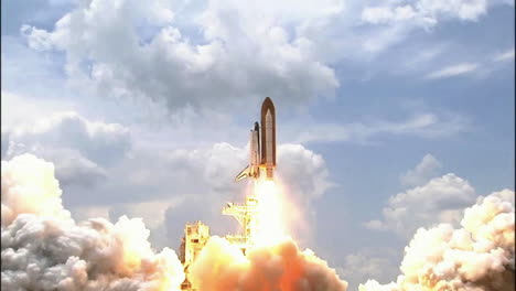 The-Space-Shuttle-Lifts-Off-From-Its-Launchpad-3