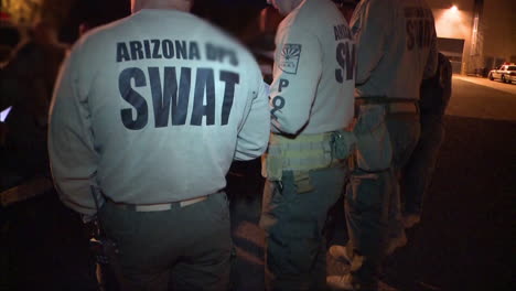 A-Swat-Team-Raids-A-Suspected-Drug-House-Using-Military-Style-Vehicles