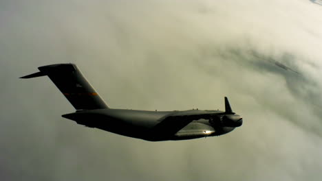 Aerials-Of-The-Us-Air-Force-Air-Mobility-Command-C17-In-Flight