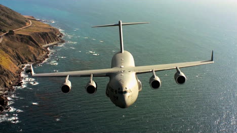 Aerials-Of-The-Us-Air-Force-Air-Mobility-Command-C17-In-Flight-7