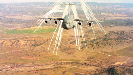 Aerials-Of-The-Us-Air-Force-Air-Mobility-Command-C17-In-Flight-9