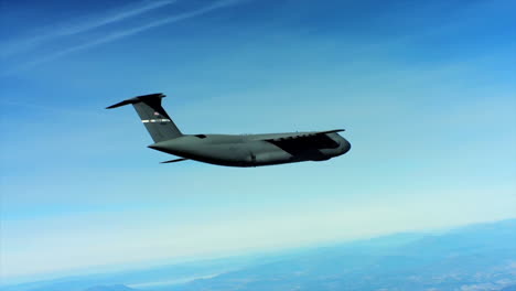 Aerials-Of-The-Us-Air-Force-Air-Mobility-Command-C5-In-Flight-3