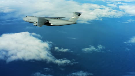 Aerials-Of-The-Us-Air-Force-Air-Mobility-Command-C5-In-Flight-9