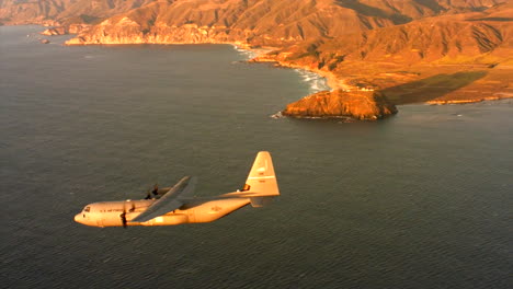 Aerials-Of-The-Us-Air-Force-Air-Mobility-Command-C130J-In-Flight-13